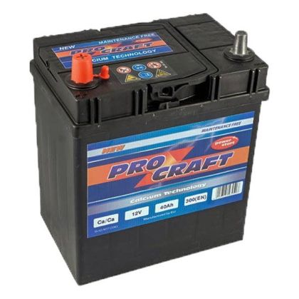 PROCRAFT 12V 40AH 300A JIS L+