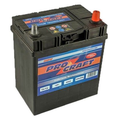 PROCRAFT 12V 40AH 300A JIS R+