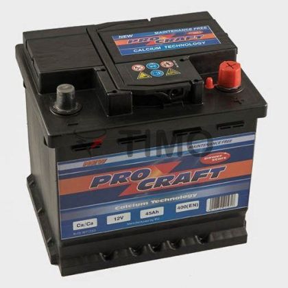 PROCRAFT 12V 45AH 400A R+