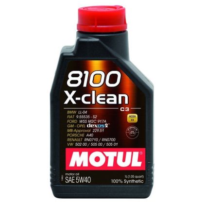 MOTUL 8100 X-CLEAN C3 5W40 1L