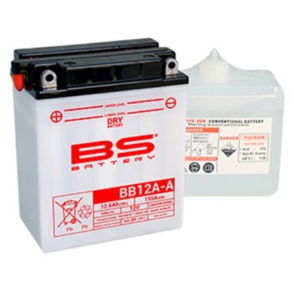 BS BATTERY BB12A-A 12V 12.6AH 155A L+