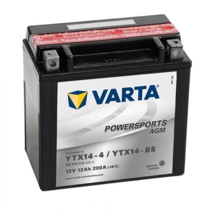 VARTA POWERSPORTS AGM YTX14-BS