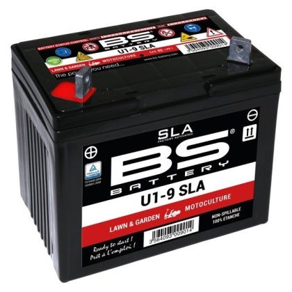 BS BATTERY U1-9 SLA 12V 28AH L+