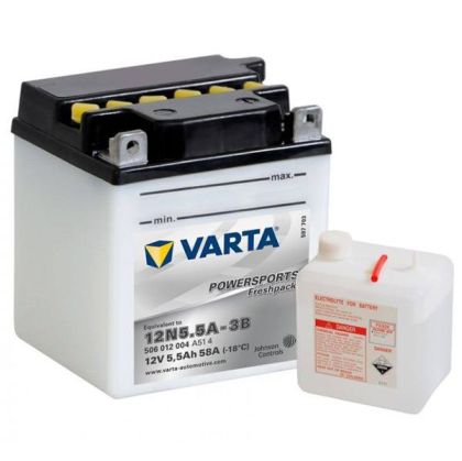 VARTA POWERSPORTS FRESHPACK 12N5.5A-3B