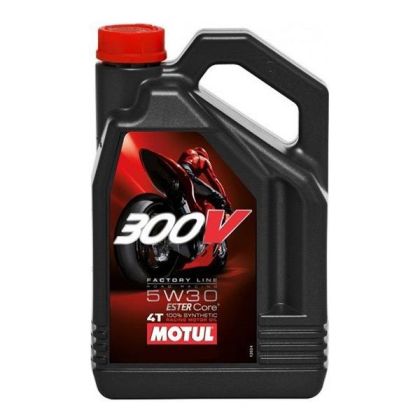 MOTUL 300V 4T FACTORY LINE 5W30 4L