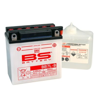 BS BATTERY BB7L-B 12V 8.4AH 85A R+