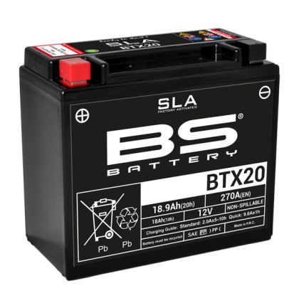 BS BATTERY BTX20-BS SLA 12V 18.9AH 310A