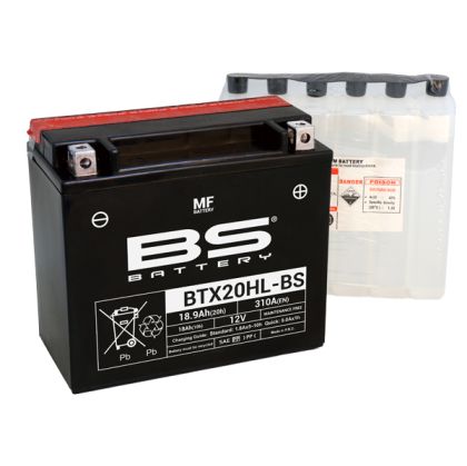 BS BATTERY BTX20HL-BS 12V 18.9AH 310A R+