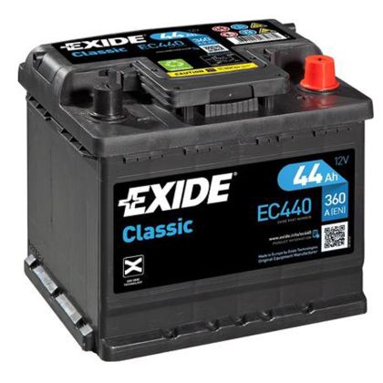 EXIDE CLASSIC 44AH 360A