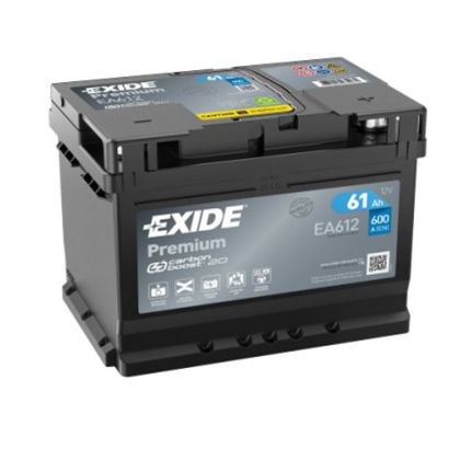 EXIDE PREMIUM 61Ah 600A