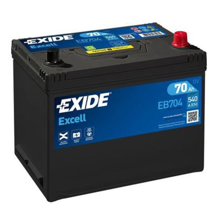 EXIDE EXCELL 70Ah 540A JIS R