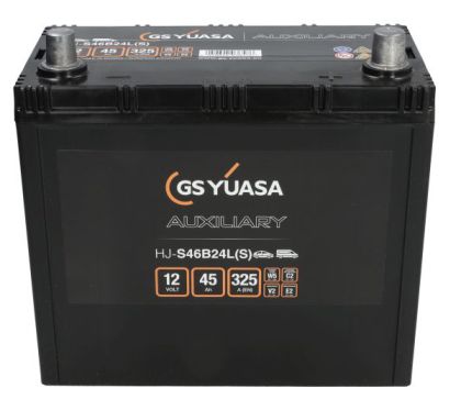 YUASA HJ-S46B24L 12V 45AH JIS R+ 325A