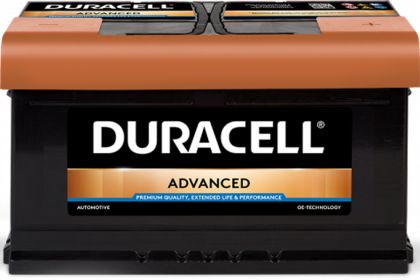 DURACELL 12V 80AH 700A R+