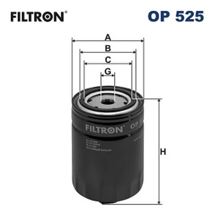 Маслен филтър FILTRON OP525