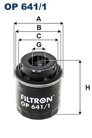 Маслен филтър FILTRON OP641/1