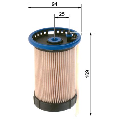 Горивен филтър BOSCH F026402254