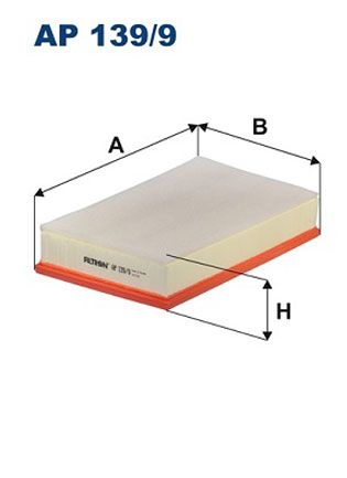 Въздушен филтър FILTRON AP139/9
