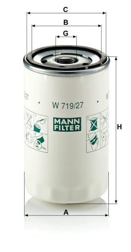 Маслен филтър MANN W719/27