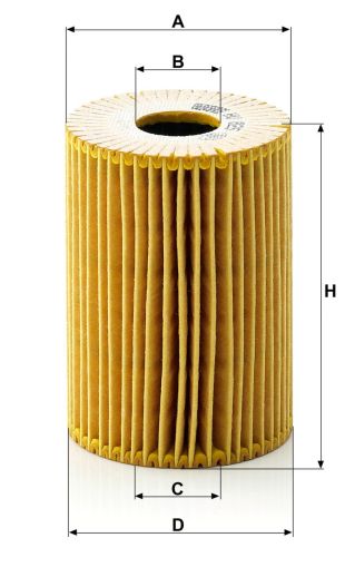 Маслен филтър MANN HU825X