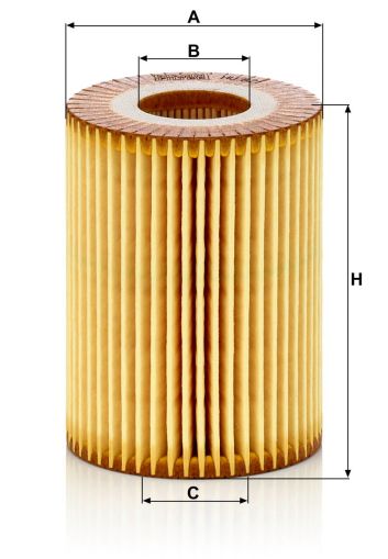 Маслен филтър MANN HU821X