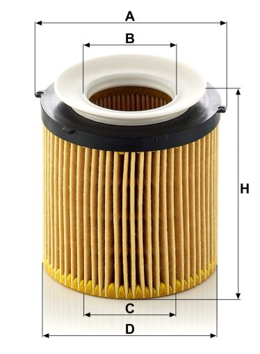Маслен филтър MANN HU8002X KIT