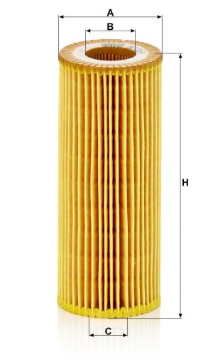 Маслен филтър MANN HU721/4X