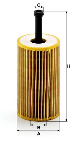 Маслен филтър MANN HU612X