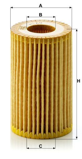 Маслен филтър MANN HU611X