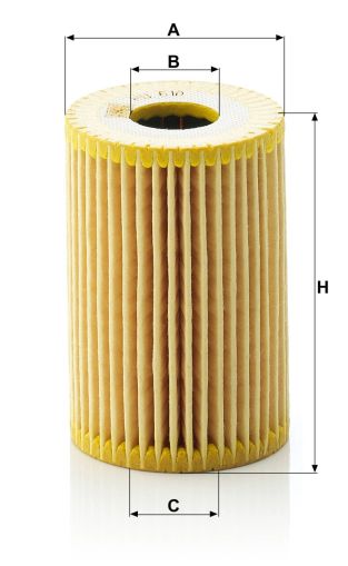 Маслен филтър MANN HU610X
