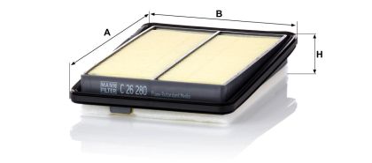 Въздушен филтър MANN C26280