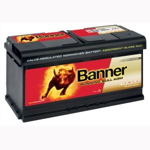 BANNER RUNNING BULL AGM 95AH 850A R+