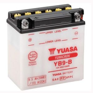 YUASA YB9-B 12V 9.5AH 115A L+