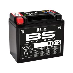 BS BATTERY BTX12 SLA 12V 10.5A 180A L+