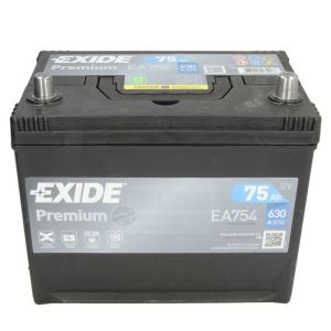 EXIDE PREMIUM 75Ah 630A JIS R+