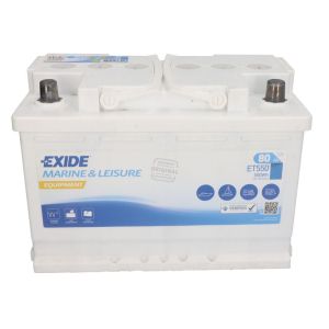 EXIDE 80AH 600A 450WH R+