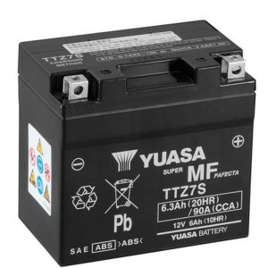 YUASA TTZ7S 12V 6.3AH 90A R+