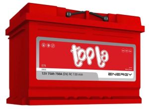 TOPLA ENERGY 12V 75AH 750A R+