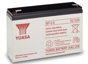 YUASA NP12-6 6V 12AH 