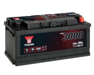 YUASA YBX3017 12V 90AH 800A R+