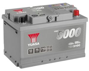 YUASA YBX5100 12V 75AH 710A R+