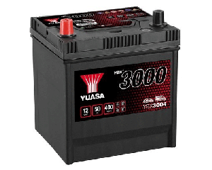 YUASA YBX3004 12V 50AH 400A L+