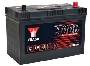 YUASA YBX3669 12V 110AH 925A R+